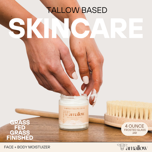 YOOJ Whipped tallow cream for face and body moisturizer unscented-125ml