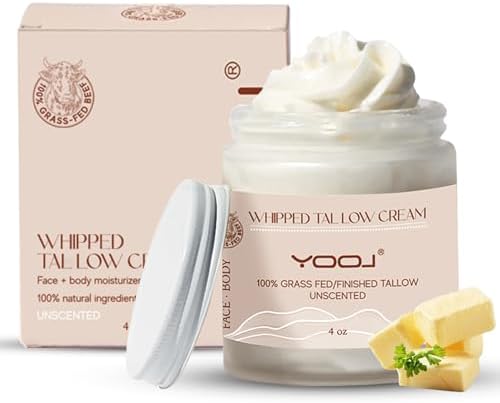 YOOJ Whipped tallow cream for face and body moisturizer unscented-125ml