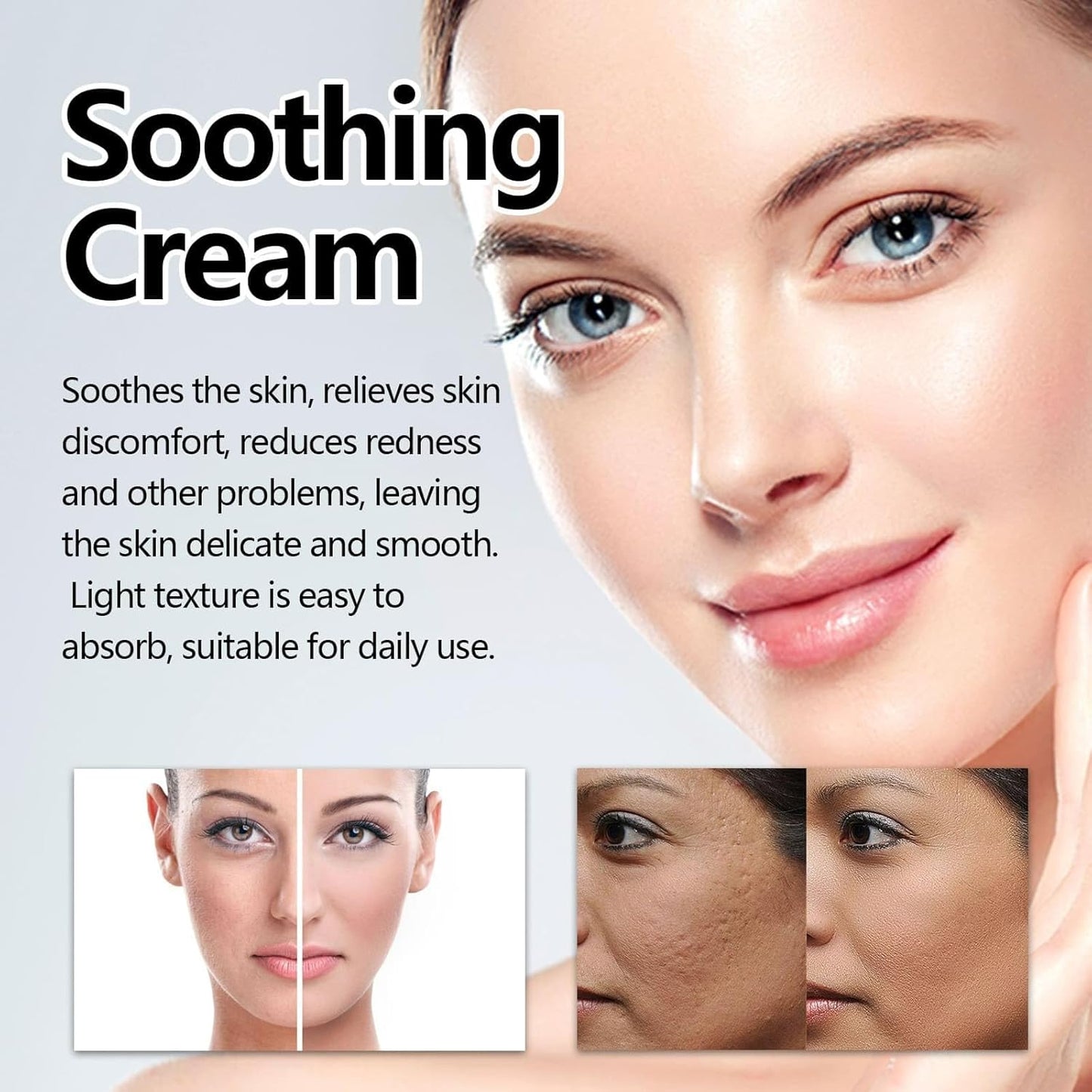Carvenchy The Ocean Healed my Eczema Soothing cream with Aloe Vera and oaths -118ml