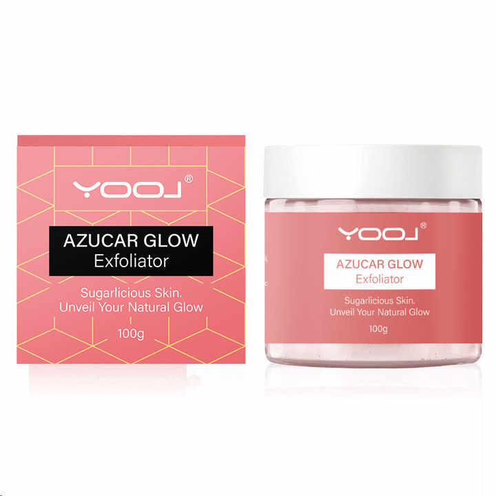 Yooj Azucar Glow Exfoliator, Sugarlicious skin-100g