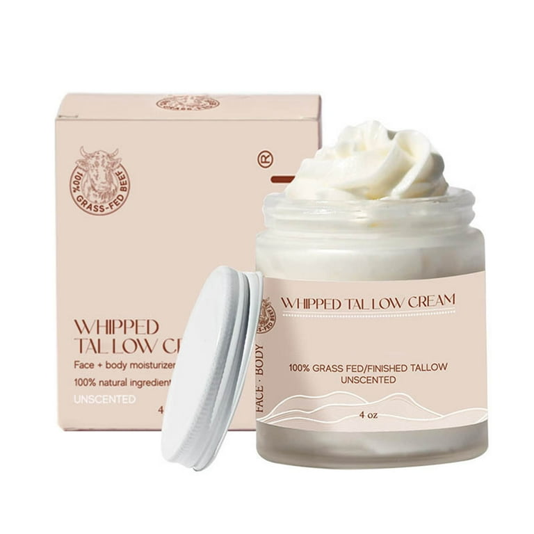 YOOJ Whipped tallow cream for face and body moisturizer unscented-125ml