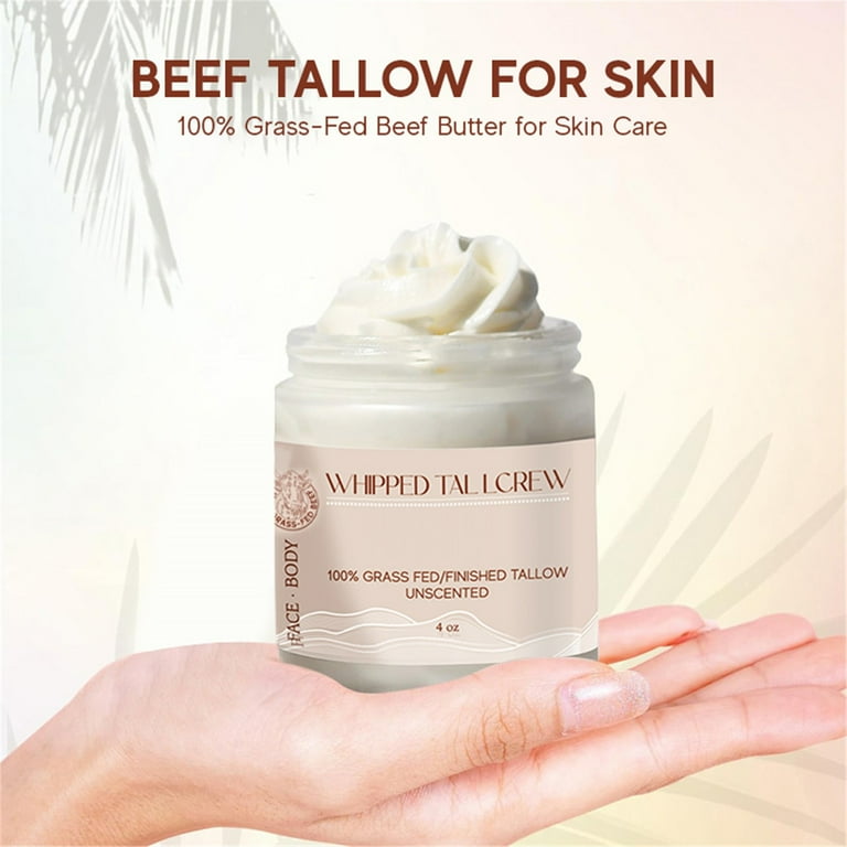 YOOJ Whipped tallow cream for face and body moisturizer unscented-125ml