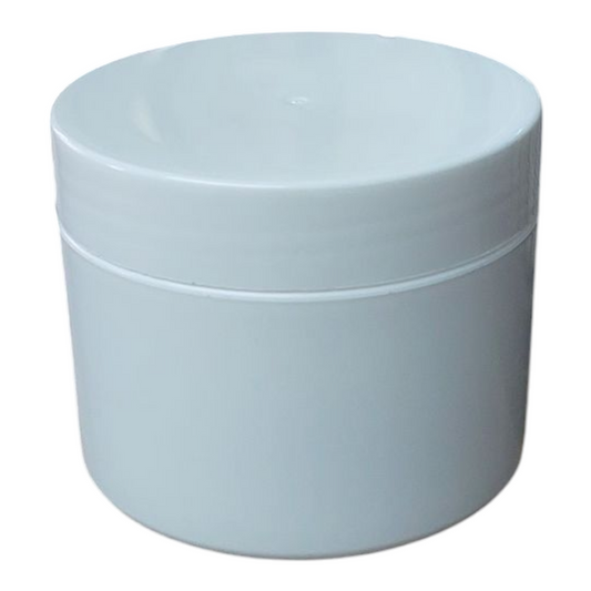 250g cosmetic jar with lid-white