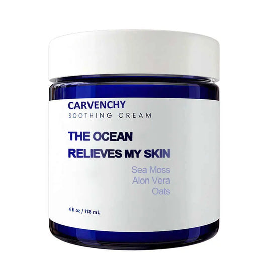 Carvenchy The Ocean Healed my Eczema Soothing cream with Aloe Vera and oaths -118ml
